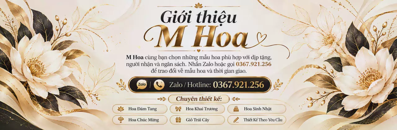 Ảnh bìa Shop hoa tươi Quận 10 - Chọn hoa gửi đúng tâm tình